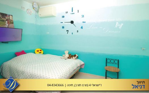 פנטהאוז 4 חדרים במרכז הכרמל