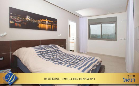 פנטהאוז 4 חדרים במרכז הכרמל