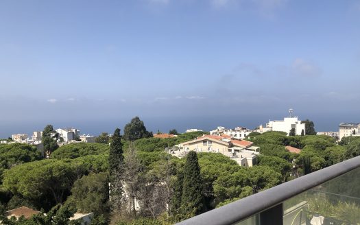 בדרך הים פנטהאוז מרווח במפלס אחד עם נוף פתוח חניה מקורה מחסן ומעלית