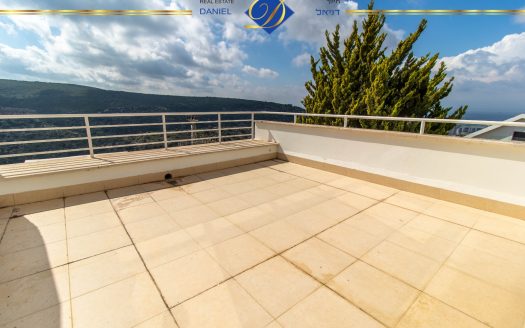 בדניה ב דו-משפחתי מרווח ,יחידת דיור מניבה, גינה ומרפסת נוף