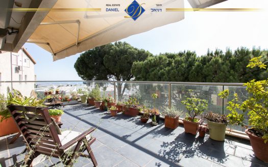 פנטהאוז בגבעת דאונס היוקרתית  דו-מפלסי בייצוג בלעדי